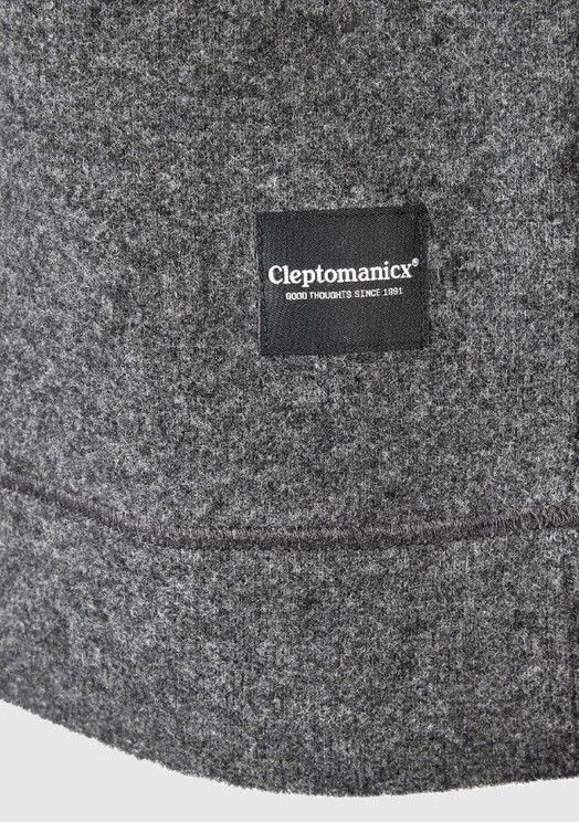 Cleptomanicx Sweater&#x20;Noitch&#x20;heather&#x20;lava&#x20;smoke