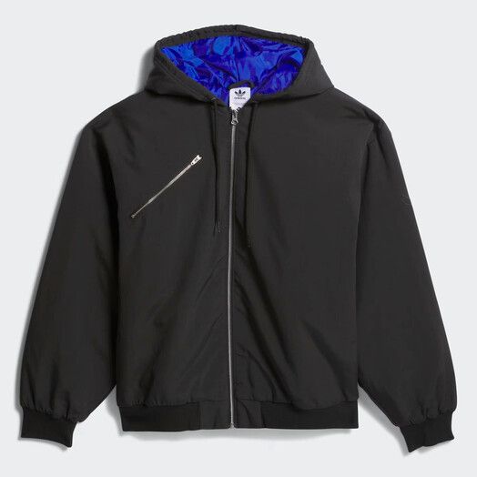 Adidas Jacke&#x20;Shmoo&#x20;Canvas&#x20;Jacket&#x20;black&#x20;royalblue