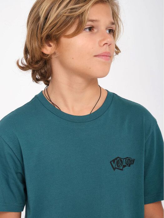 Volcom T-Shirt&#x20;Drift&#x20;Out&#x20;evergreen