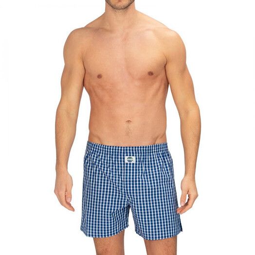 Deal Boxershort&#x20;Check&#x20;blau&#x20;kariert