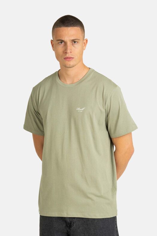 Reell T-Shirt&#x20;Staple&#x20;Logo&#x20;T-Shirt&#x20;green&#x20;fog