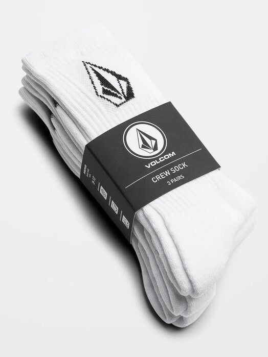 Volcom Socken&#x20;Full&#x20;Stone&#x20;Sock&#x20;3&#x20;Pack&#x20;white