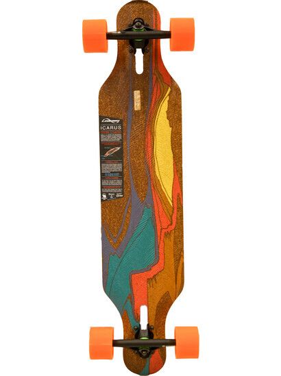 Loaded Longboard Icarus Complete Orangatang Kegel 80