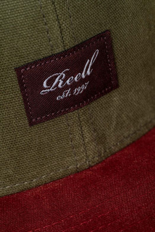 Reell Cap&#x20;Pitchout&#x20;Cap&#x20;stone&#x20;green&#x2F;root&#x20;beet