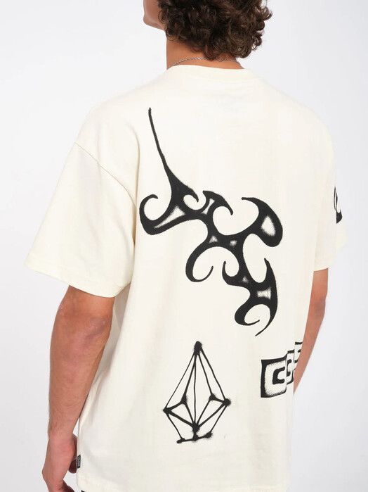 Volcom T-Shirt&#x20;Zephyr&#x20;s&#x20;dirty&#x20;white