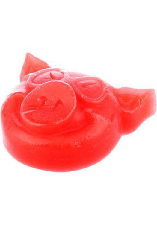 Pig Wachs&#x20;Skatewax&#x20;Head-Curb-Wax&#x20;red