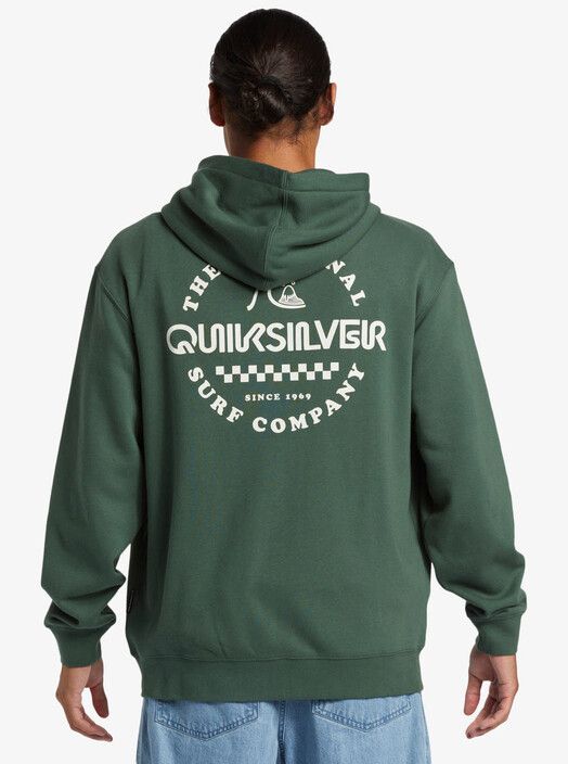 Quiksilver Zipper&#x20;Graphic&#x20;Hoodie&#x20;Zipper