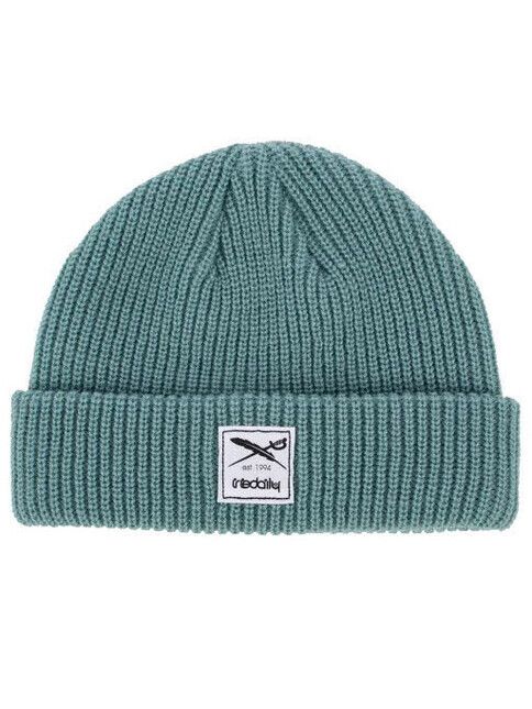 iriedaily Mütze Kreuzkoelln Beanie beryl grey