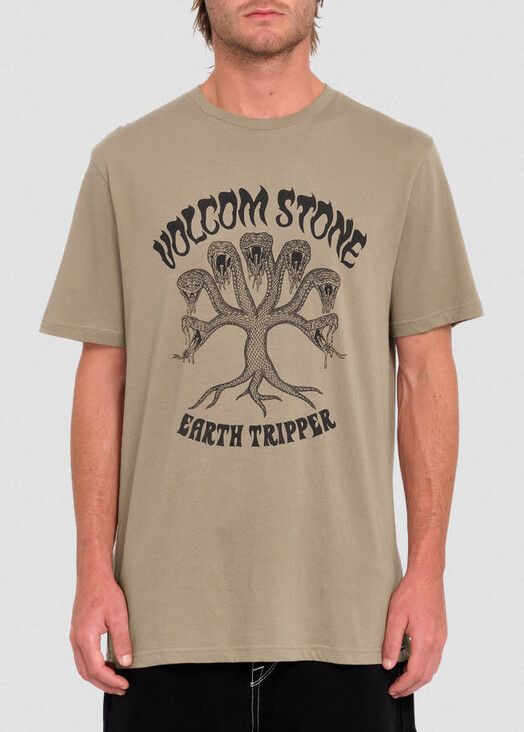 Volcom T-Shirt&#x20;Feeding&#x20;Tree&#x20;teak