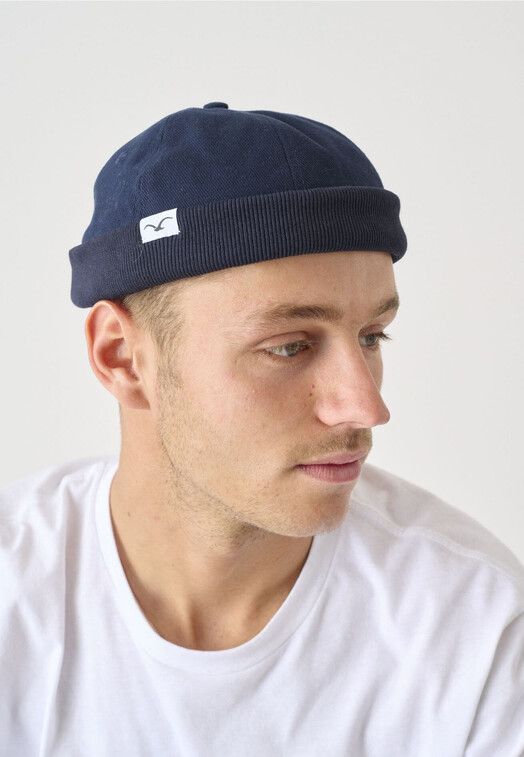 Cleptomanicx Cap&#x20;Brimless&#x20;dark&#x20;navy