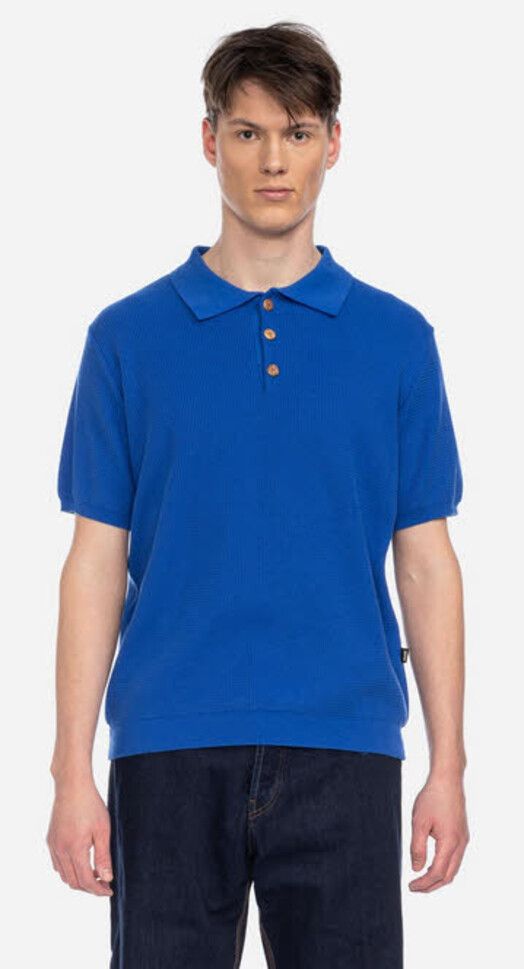 ATO Berlin T-Shirt&#x20;Arnold&#x20;GOTS&#x20;Polo&#x20;blau