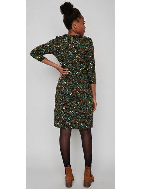 GreenBomb Kleid Swish flower ground