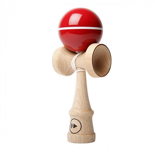 Kendama Geschicklichkeitsspiel&#x20;Play&#x20;Pro&#x20;II&#x20;-&#x20;Recpaint&#x20;slick&#x20;rot