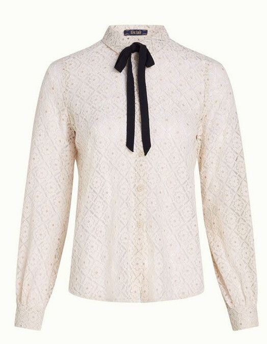 King Louie Blouse&#x20;Maisie&#x20;Blouse&#x20;Artiste&#x20;Lace&#x20;ivory