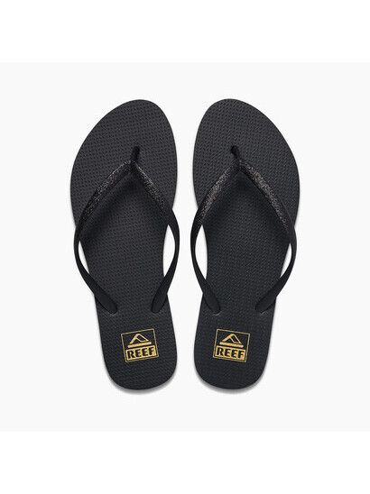 Reef Sandal Seaside black glitter