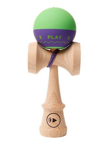 Kendama Geschicklichkeitsspiel Play X Grip greenberry