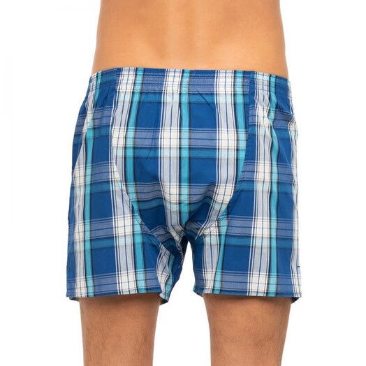 Deal Boxershort&#x20;Check&#x20;blau&#x20;kariert