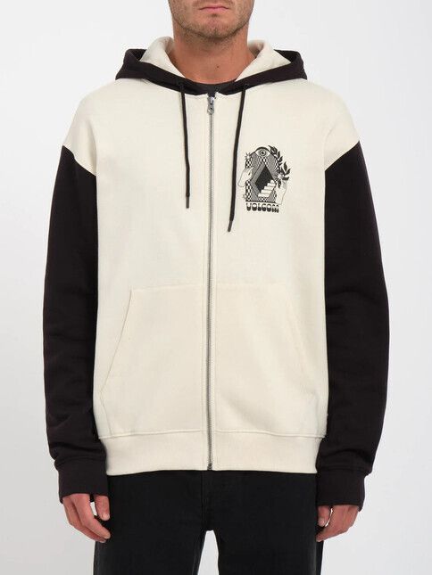 Volcom Zipper Watanite Zip Fleece dirty white