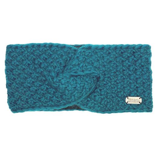 Kusan Headband&#x20;-&#x20;Stirnband&#x20;Headband&#x20;moss&#x20;yarn&#x20;teal