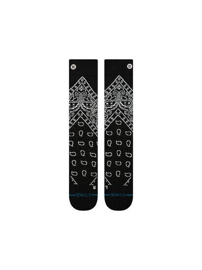 Stance Socken Barrio Snow Mid Wool Socken black