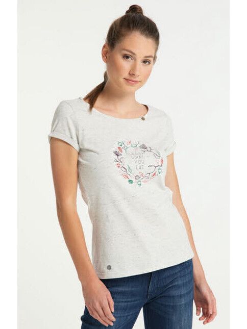 Ragwear T-Shirt Florah A weiß