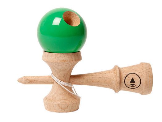 Kendama Geschicklichkeitsspiel&#x20;Play&#x20;X&#x20;gr&#x00FC;n