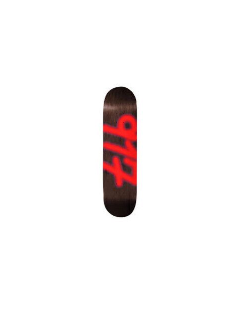 Call Me 917 Skateboard Spray Red Slick 8.25