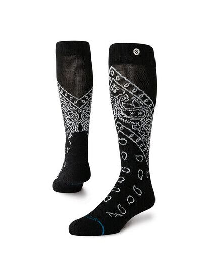 Stance Socken Barrio Snow Mid Wool Socken black