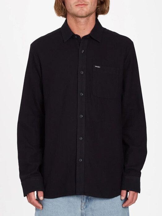 Volcom Hemd&#x20;Caden&#x20;Solid&#x20;LS&#x20;black