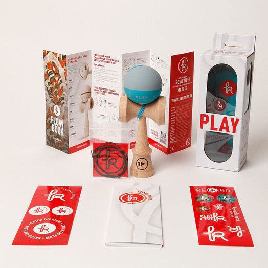 Kendama Geschicklichkeitsspiel&#x20;Play&#x20;X&#x20;Grip&#x20;fresh&#x20;concrete