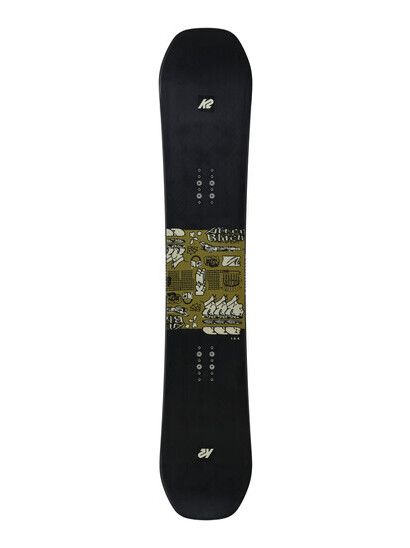 K2 Snowboard Afterblack 24/25 Muster