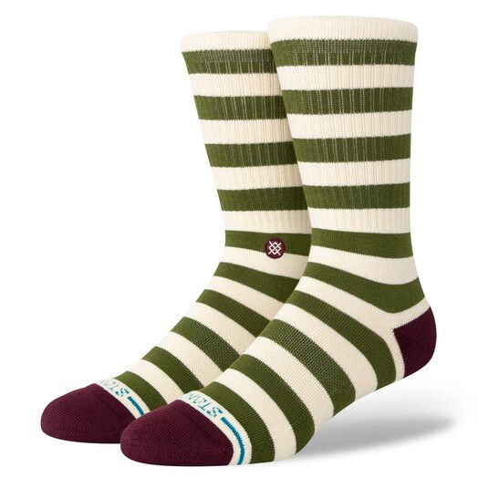 Stance Socken&#x20;Breton&#x20;Crew&#x20;green