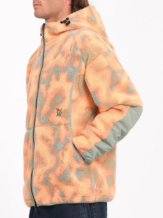 Volcom Jacke&#x20;Iguchi&#x20;Zip&#x20;Fleece&#x20;tigerlily