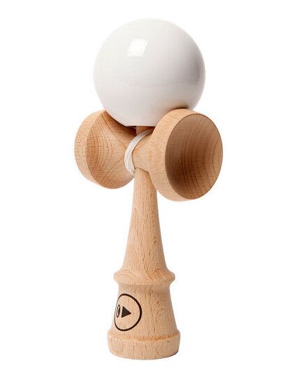 Kendama Geschicklichkeitsspiel Play X weiss