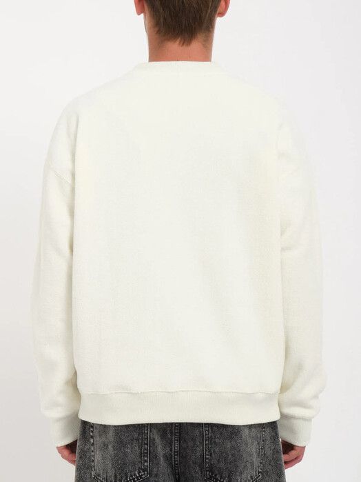 Volcom Sweater&#x20;Too&#x20;Kool&#x20;Crew&#x20;dirty&#x20;white