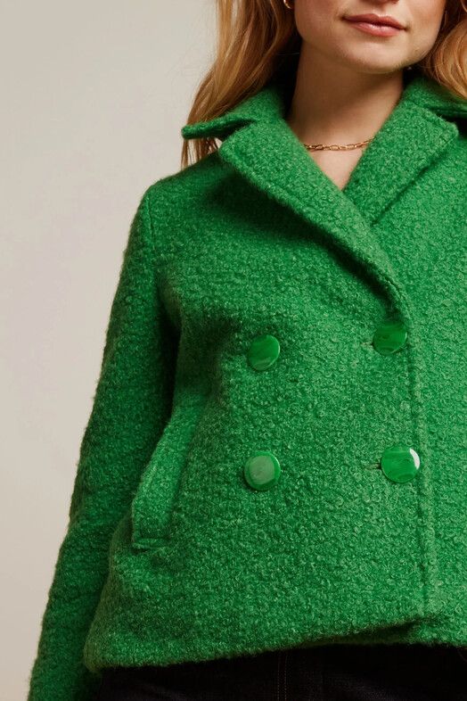 King Louie Jacke&#x20;Patti&#x20;Coat&#x20;Memphis&#x20;very&#x20;green