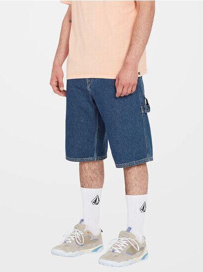 Volcom Short Labored Denim Utility Short indigo ridge