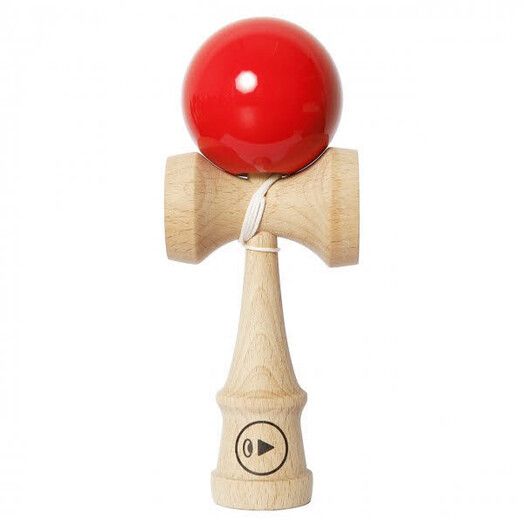 Kendama Geschicklichkeitsspiel&#x20;Play&#x20;Pro&#x20;II&#x20;rot