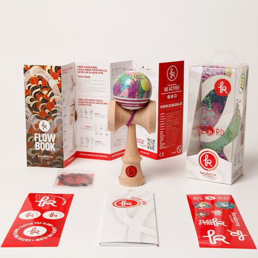 Kendama Geschicklichkeitsspiel&#x20;Record&#x20;&#x2B;&#x20;liquid&#x20;love