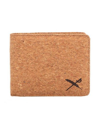 iriedaily Geldbeutel Cork Flag Wallet light brown