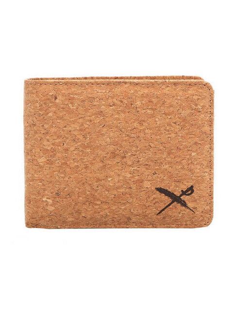 iriedaily Geldbeutel Cork Flag Wallet light brown