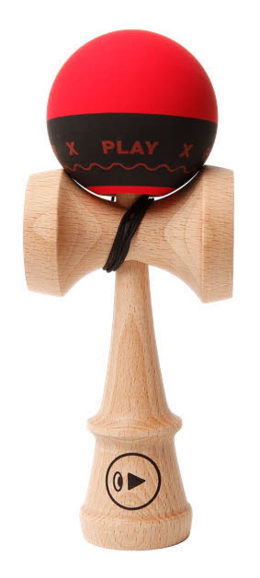 Kendama Geschicklichkeitsspiel&#x20;Play&#x20;X&#x20;Grip&#x20;dark&#x20;heat