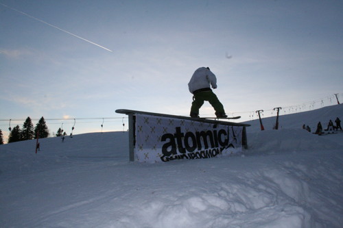 Dreister Style zu spaeter Stunde Linus fs Tailslide